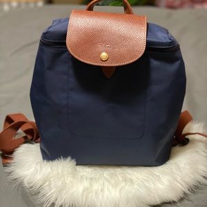 Long Champ Le Pliage Navy Blue Small